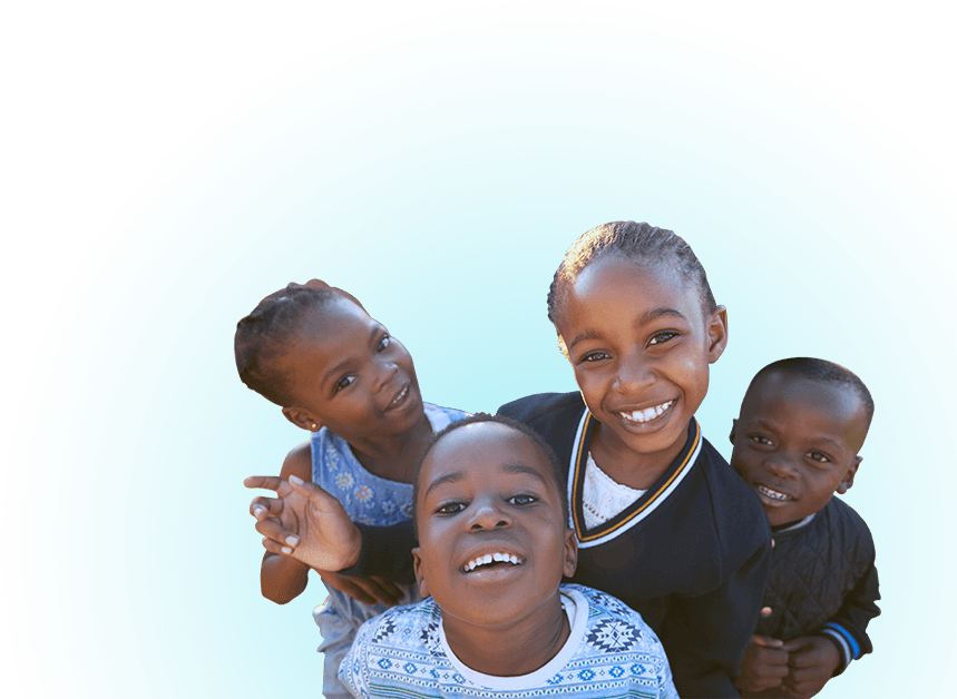 smiling kids of angola four
