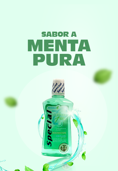 sabor a menta pura