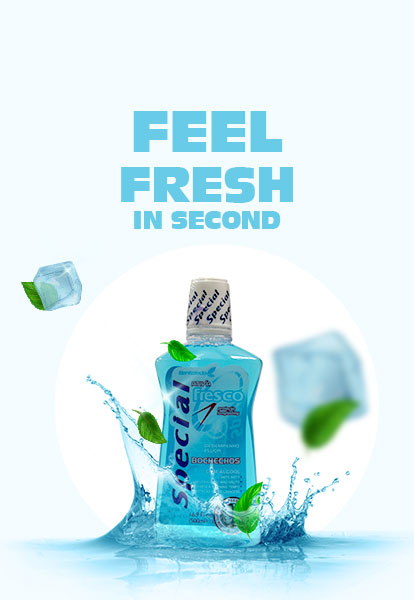 feel fresh in seconds