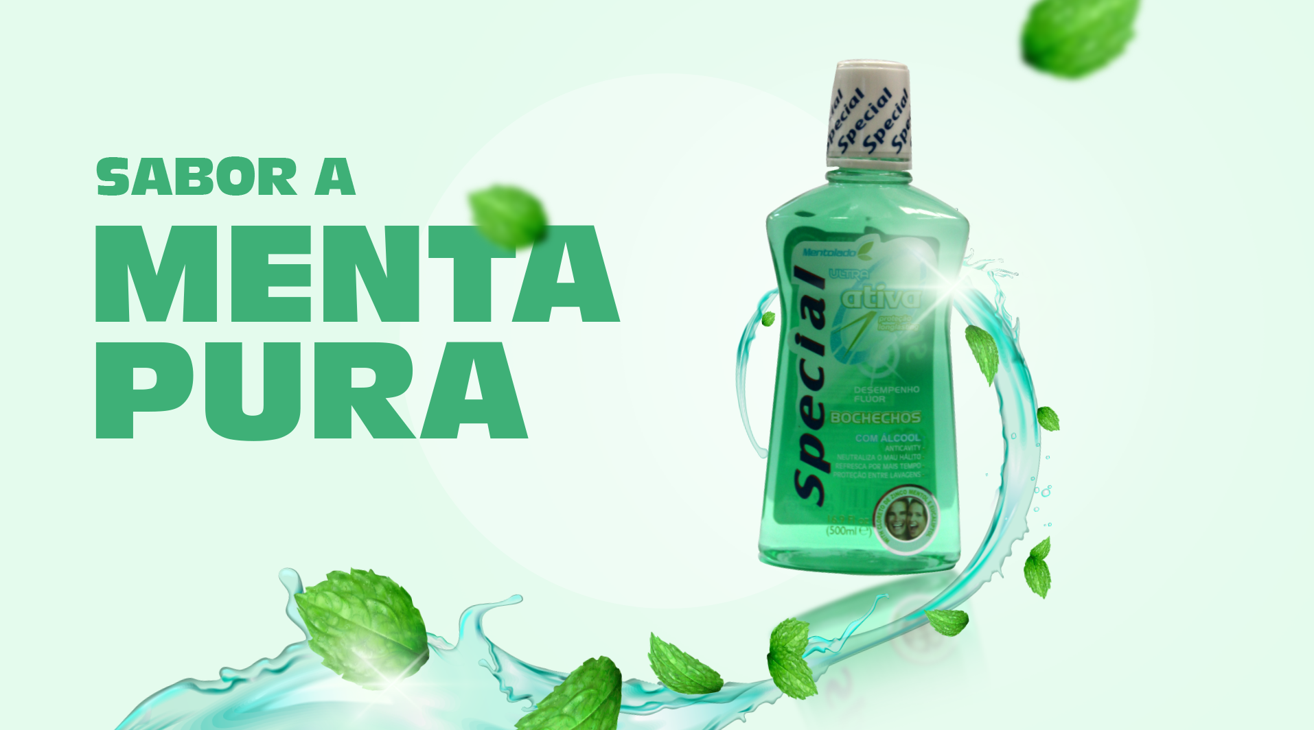 sabor a menta pura