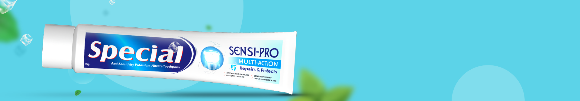 multi action toothpaste