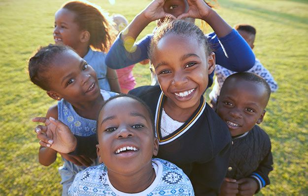 smiling kids of angola three